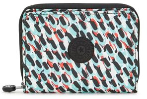 Kipling Damen Money Love RFID Anti-Hacker-Technologie Reißverschluss Geldbörse, Abstrakter Druck, 3.75''L x 5''H x 1''D, Geldbörse Damen Money Love RFID Anti-Hacker-Technologie Geldbörse