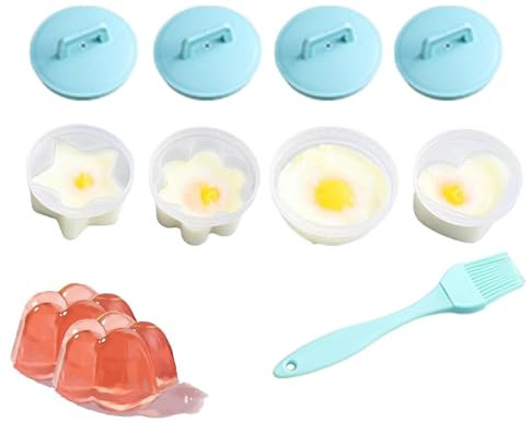 Molde de huevo de silicona, cocina de huevos de silicona | Molde de huevo
