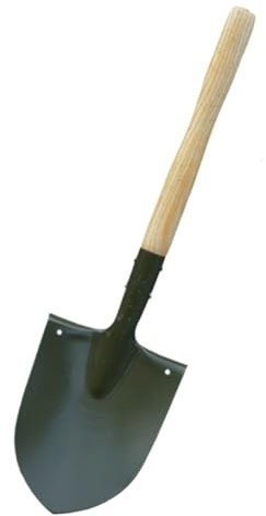 Schneeschaufel Schneeschieber Schneeschaufel Mit Holzgriff Eignet Sich for Schneeräumen Von Einfahrten Und Gehwegen Schneeschaufeln für Gehweg(with Hole)