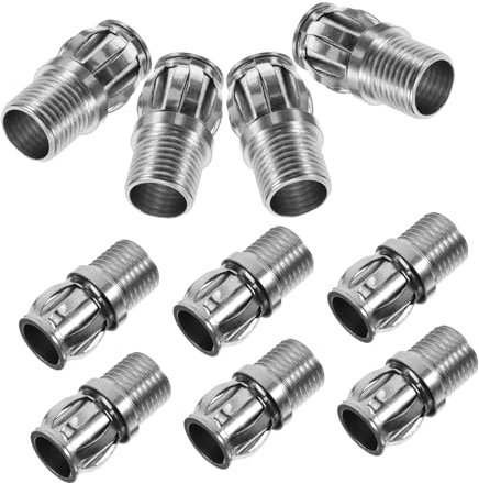 NUOBESTY 10stücke Fassungsbefestigungen Metall Lampe Buchse Clip Fixer Halter Zubehör Glühbirnenbefestigung