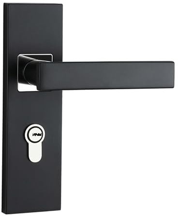 Cerradura de puerta de madera for interior, cerradura de una sola lengüeta, cerradura de manija for dormitorio, cerradura de una sola lengüeta antirrobo for baño, cerradura mecánica for puerta de habi