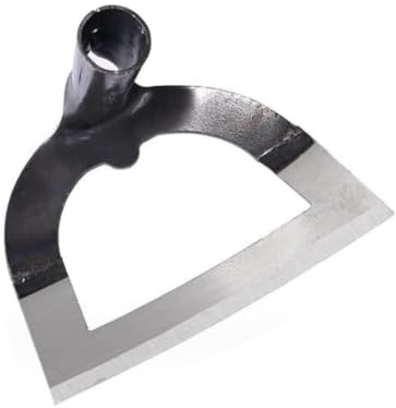 MEISO Cortile Agricoltura Zappa da Giardino per Erbacce, Zappa per Orto, Zappa Cava, Sarchiatore per Erbacce, Attrezzi da Giardino per Piantare Ortaggi, Mano Agricolo Giardinaggio Sostituzione (21 cm)