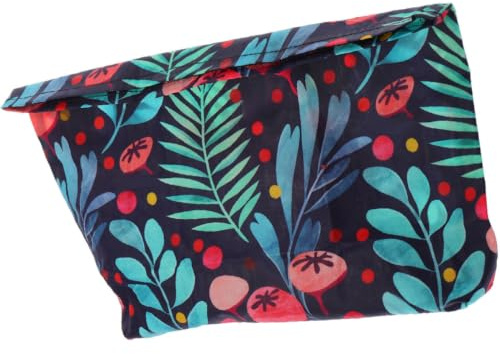 Toyvian Paquet de Conservation Réutilisable à Fruits en Tissu Coton et Cire d'abeille Naturelle, Emballage Alimentaire pour Camping et Maintien Fraîcheur sans Fuite