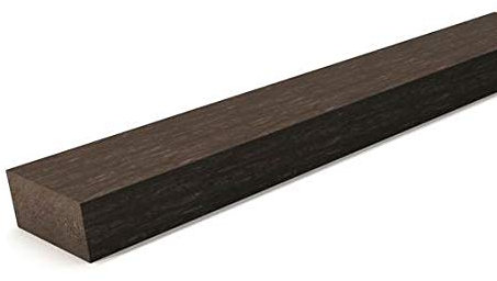 Kunststoffbretter, Brettprofile aus dem Recycling Kunststoff hanit®, 200 x 4 x 8cm, braun (1)