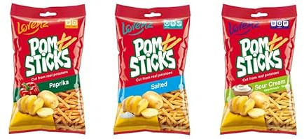 LORENZ 3 gemischte 85 g Packung DIFFRENT Packungen Kollektion