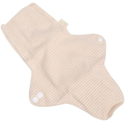 Healvian 2St wiederverwendbare Menstruationseinlagen Waschbare Damenbinden wiederverwendbare Menstruationspads Bio-Baumwoll-Damenbinden Menstruationsbinden aus Stoff Mama Pads tragbar