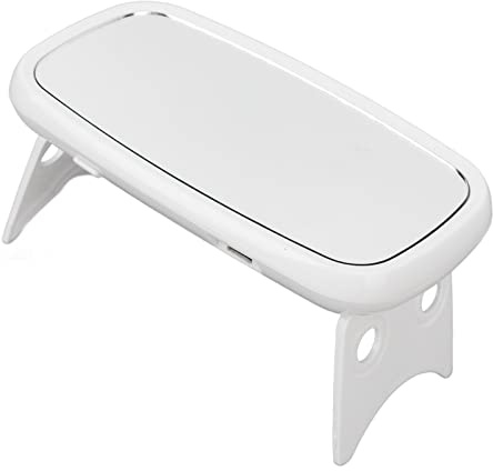 Sonew Sonew Mini Nagellampa, Spegeldesign 8W UV LED-härdande Nagelljus med USB-laddning, Fällbart Fäste, Jämnt Torkande Lim, Bärbar Nageltork