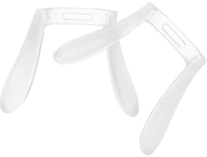 DEARMAMY 2pcs Gläser Nasenbrückenpolster Für Brillen Und Ersatz Nasenpolster Für Gläser Reparatur Anti-rutsch-nasenkissen Gebrochener Nasenschutzersatz Ersatz