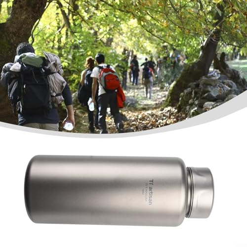 Honseadek Bouteille d'eau de 700 ml 1 L pour le camping, le thé, le café et le thé (700 ml)