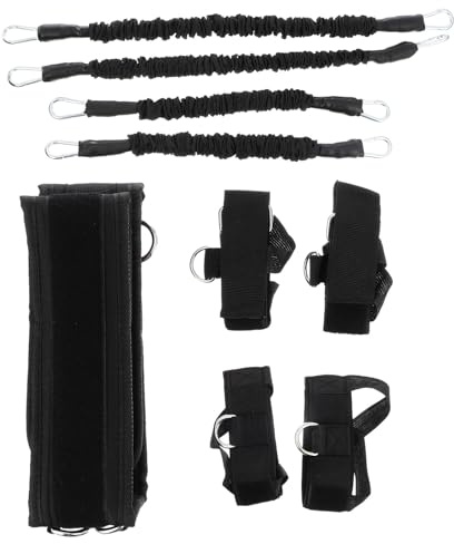 GLEAVI Bandes de Résistance Élastiques 20Lbs en Latex Haute Élasticité Protection Tissu Oxford pour Fitness Musculation Yoga et Entraînement à Domicile et Extérieur