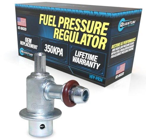 HFP-PR34 Motorcycle Fuel Pressure Regulator Replacement for Suzuki Burgman AN650 / GSX 1400 R1000 R600 R750 / Hayabusa GSX1300R / SV1000 SV650 K3 and K4 / V-Strom 1000 650 (DL650 1000) 1996-2020