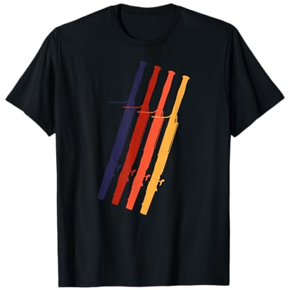 Musikinstrument retro Fagott T-Shirt