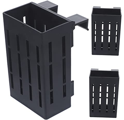 Baluue Hanging Aquarium Plant Holder 3 pcs Fish Tank Plant Holder Baskets with Hollow Ventilated Design for Aquatic Plants Hydroponic Cultivation and Aquarium Landscape Decoration