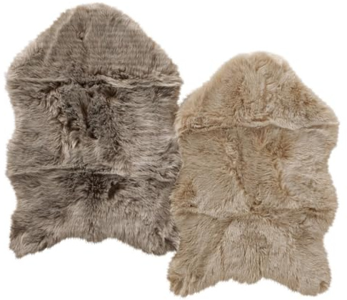 BOLTZE Josy Dekofell beige/grau 90cm Sortiert (1 Stück)