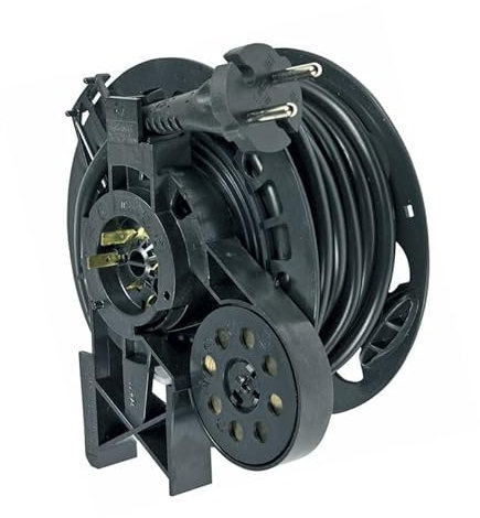 LUTH Premium Profi Parts LUTH Premium Professional Parts tamburo per cavo compatibile con Siemens 00644583 avvolgicavo da 9,25 m per aspirapolvere