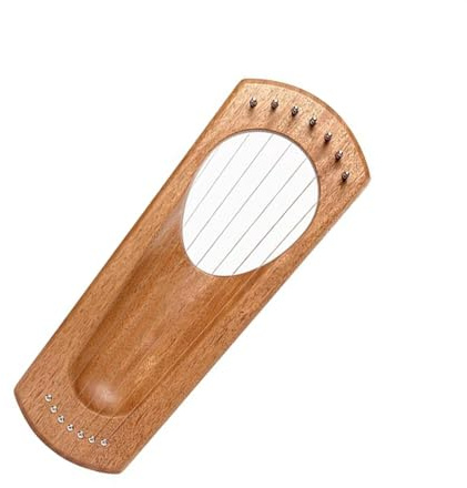 Harfe 7 Saiten Finger Klavier Harfe Kirsche Holz Buche Material Lyra Schlüssel G Saiten Instrument