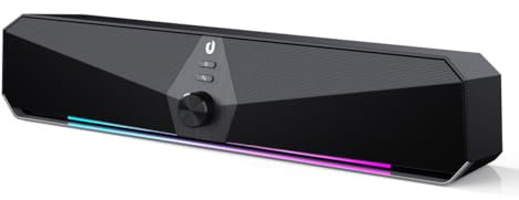 Senzer CS30 Altoparlante per Computer 2.0 Alimentazione USB Casse PC Stereo Sound Altoparlante Bluetooth per Giochi per PC,Computer,Desktop(No jack da 3,5 mm)