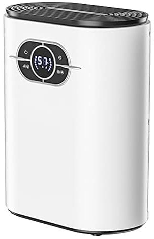 Deshumidificador para el hogar, deshumidificador de 1200 ml de dormitorio con pantalla digital, control remoto, automovilismo, temporizador de 24 horas, humidificador de aire para hogares, oficinas