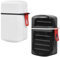 Anseom Lot de 2 Boîtes à Savon avec Couvercle, Porte Savon Voyage Étanches, Porte-savons Solide pour Salle de Bain Cuisine École Gym Camping