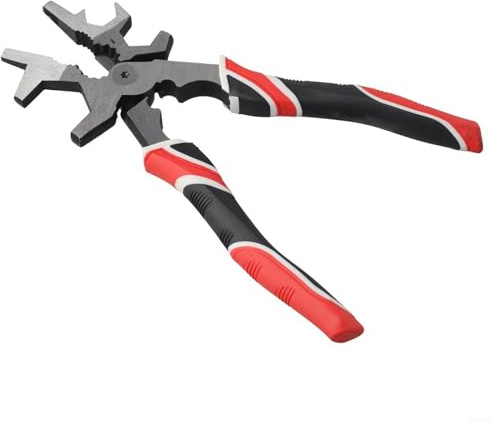 Pince à souder 20,3 cm avec prise exceptionnelle pour couper les fils et les vannes de manutention, fabriquée en acier à haute teneur en carbone