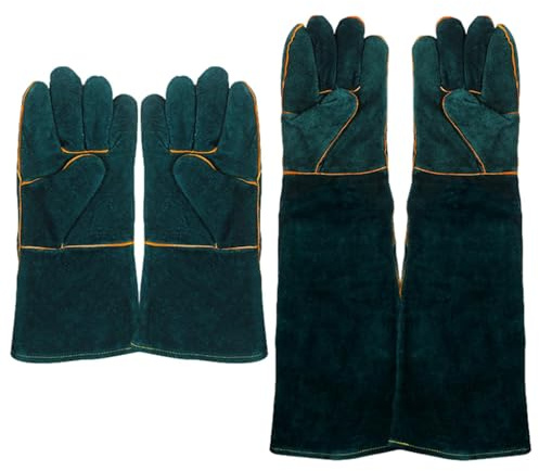 Gants de gestion des animaux anti-morsure - Gants de protection épais pour la formation des chiens, équipement de sécurité durable et résistant aux soins des animaux domis