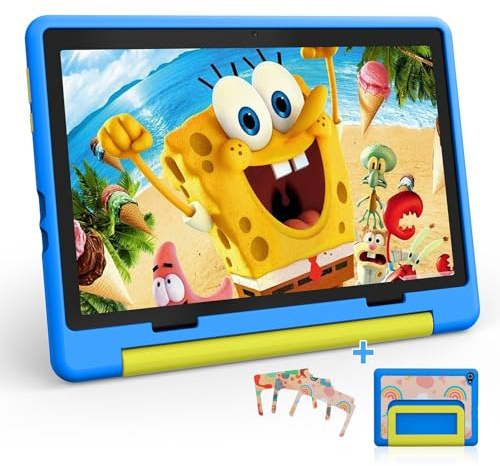 Laptok Android 15 Tablet Bambini 10 pollici, Tablet per Bambini 6000 mAh, B