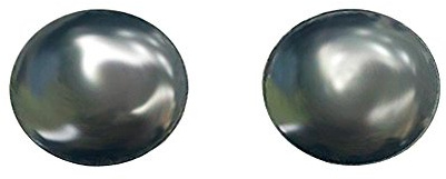 Boucles d'oreilles à tige pour thérapie magnétique, hématite, stimulant les acupoints, soins de santé pour femmes et hommes, non percés, Hématite