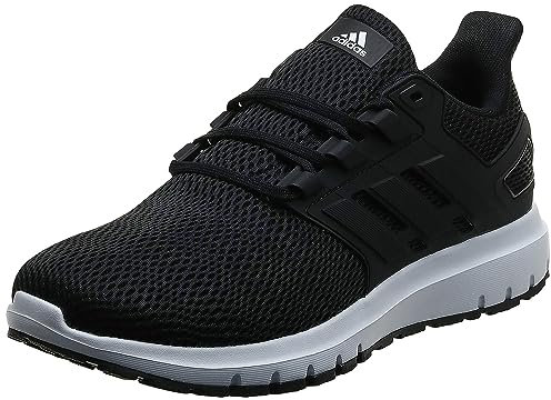adidas Ultimashow Shoes, Zapatillas para Correr Hombre, Core Black/Core Black/Cloud White, 42 EU