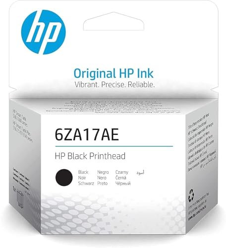 HP 6ZA17AE Schwarz Original Druckkopf für HP Smart Tank 555, 570, 655, XL
