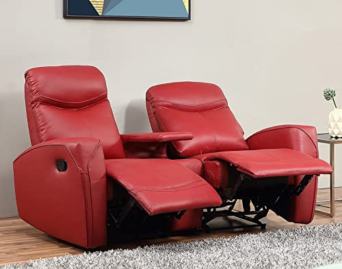 Mapo Möbel Ledersofa Kinosofa Relaxcouch Fernsehsofa 3624-Cup-2-206