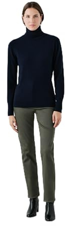 Caroll UJ015-DYLANB Cachemire Pull-Over, Marine, S Femme