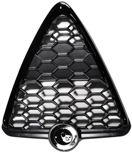VHEUHZ Griglia del radiatore 156112051 Compatibile con Alfa Giulietta dal 2016 Griglia centrale Compatibile con Alfa Romeo Nido D'ape Nero Brunito Sportivo (Nero)