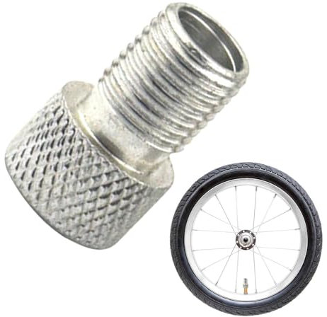 Fahrradventil Adapter - 1/5 Stück Alle Ventiladapter Mit Dichtring Fahrrad | Fahrrad Ventil-Adapter Dv & Sv | Autoventil Adapter | Luftpumpe Adapter Französisches Ventil Adapter Für Fahrräder