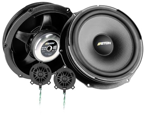 ETON UG VW T6 F2.2 – 20 cm Komponentensystem, kompatibel mit VW T6 | High-End 8 2-Wege Plug & Play Lautsprecher-Set, ideal für Transporter & Reisemobile, Tief/Mitteltöner & Hochtöner, 1 Set