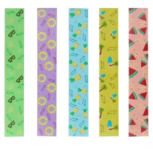 HiyyFloy Bandes De Serviette De Plage pour Chaises Longues 5 Pièces Sangles De Lit De Bronzage Colorées Bandes De Serviette De Bain De Sangles De Chaise Longue Élastiques pour Piscine De Plage D'été