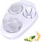 BOXOB Boiled Egg Slicer 3 in 1, 3-Way Egg Slicer for Hard Boiled Eggs 3 Slice Modes Chopper Cutter Stainless Steel Dicer Multipurpose Kitchen Utensils for Butter Mushroom Strawberry Tomato