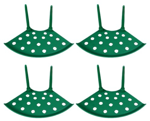 Enrejado de fresas | Marco de cultivo de fresas | 4 piezas de soporte protector de jaula de cultivo para césped, rosas, flores, maceta de patio al aire libre, jardinería