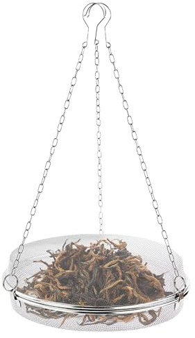 Genérico Neta de Pescado de Secado dealimentos - 10.62 Pulgadas Rack Secado e Hierbas | Secadora Alimentos e Acero Inoxidable | Diseño partición Media para al Aire Estable, Ideal para Carnes