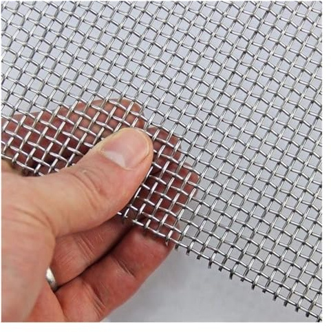 DMBBSAPBSH Grillage Métallique à Mailles Fines, Grillage en Acier Inoxydable 304 - Trou de 2 mm - Grillage de Cuisson - for Cuisine(1.2x300cm)