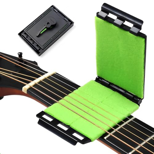 KRFWGUU Gitarrensaite Reiniger,Griffbrett Reiniger,Gitarren Zubehör,Gitarre Zubehör,Gitarrenzubehör,Gitarrensaite-Reiniger,Saitenreiniger Gitarre Für Gitarres/Mandoline/Ukulele/Bass