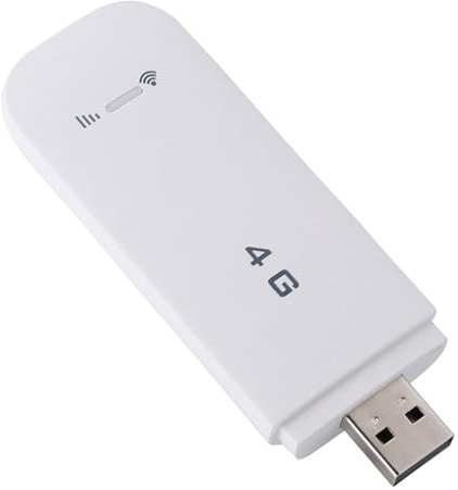 Sxhlseller Adaptador WiFi USB 4G LTE Módem Stick |Enrutador de Punto de Acceso Móvil de Bolsillo |Tarjeta de Red Inalámbrica de 150Mbps para PC Portátil |Dongle USB Plug and Play para Viajes