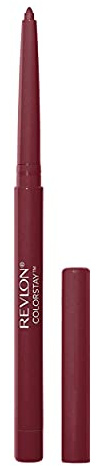 Revlon ColorStay Longwear Lip Liner, Face Makeup mit integriertem Anspitzer, langhaftende, satte Lippenfarben, glatter Auftrag, 665 Plum