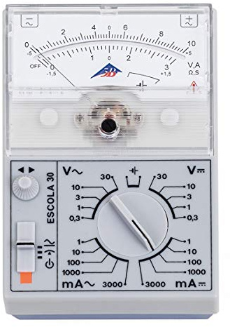 3B Scientific Physik Lehrmittel - Analog-Multimeter ESCOLA 30 - didaktisches Messgerät für Schulversuche, Ausbildung und Hochschulpraktika, 1013526