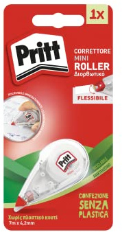 Pritt Bandkorrigerare Roller Mini, 1 st, 4,2mm x 7 m