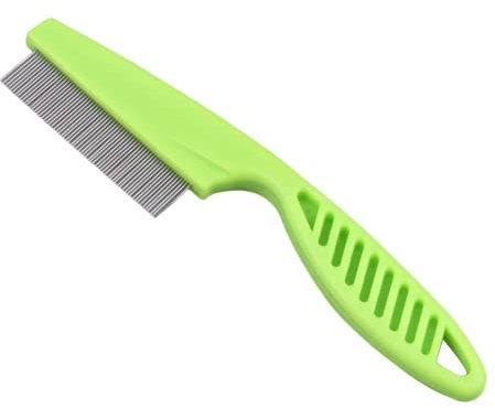 Hair Lice Comb, Lice Combs, Flea Lice Combs, Stainless Steel Fine Tooth Comb, for Grooming and Removing Dandruff