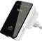 Répéteur WiFi Amplificateur WiFi 300Mbps 2.4GHz, Mini WiFi Extender, WiFi Booster,Supprimez Les Zones Mortes, Antennes Interne, 2 Port Ethernet, WPS, Compatible avec Toutes Les Box Internet