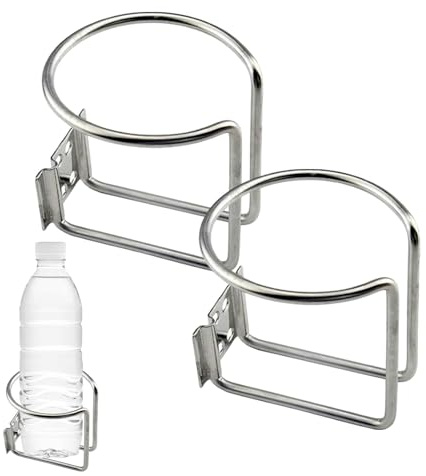 Portabicchieri ad anello, da parete, in acciaio inox, con anello a forma di barca, supporto per tazza per barca, anello per barca, portabicchieri da parete, portabicchieri in ferro per marine, yacht