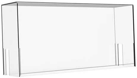 Artibetter Boîte Transparente pour Console de Jeux Étui de Protection Rangement Ouvertures Latérales pour Câbles
