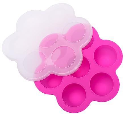 UPKOCH Wiederverwendbare Babynahrungs-aufbewahrungsbox Mit Clip-deckel Fächer Lebensmittelbehälter Für Einfache Aufbewahrung Von Babybrei Roséfarben