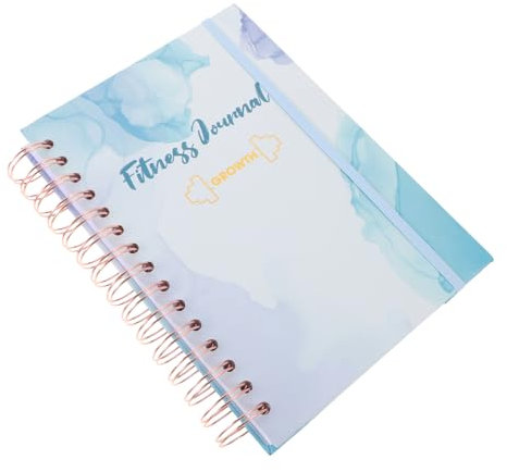 Gogogmee Fitness-tagebuch Planer Notizbuch Tagesplaner Für Frauen Übungstagebuch Größe A5 Und Spiralbindung